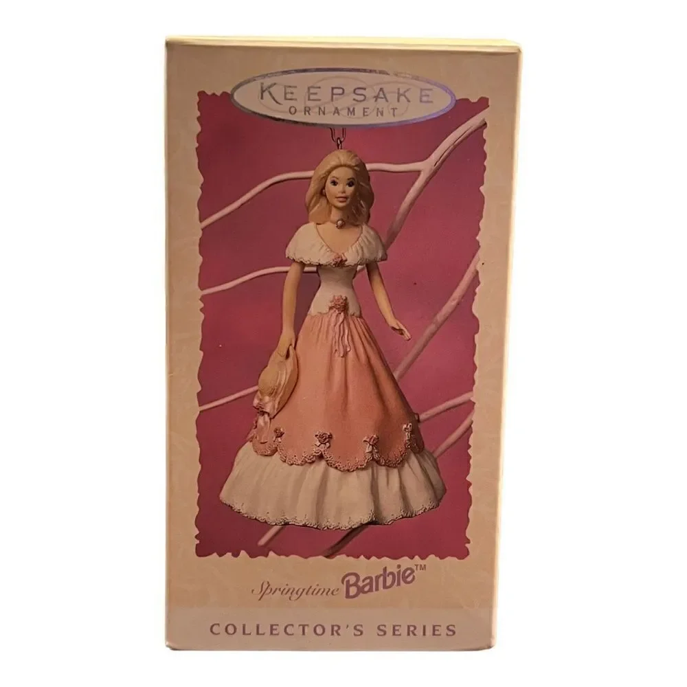 Hallmark Keepsake Ornament Springtime Barbie 1997 Third in Series Easter